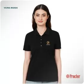 Vero Moda Plain Polo T-Shirt