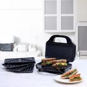 Wonderchef Prato Plus 3 in 1 Grill Sandwich