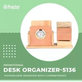 Wooden Desk Organizer DW 5136